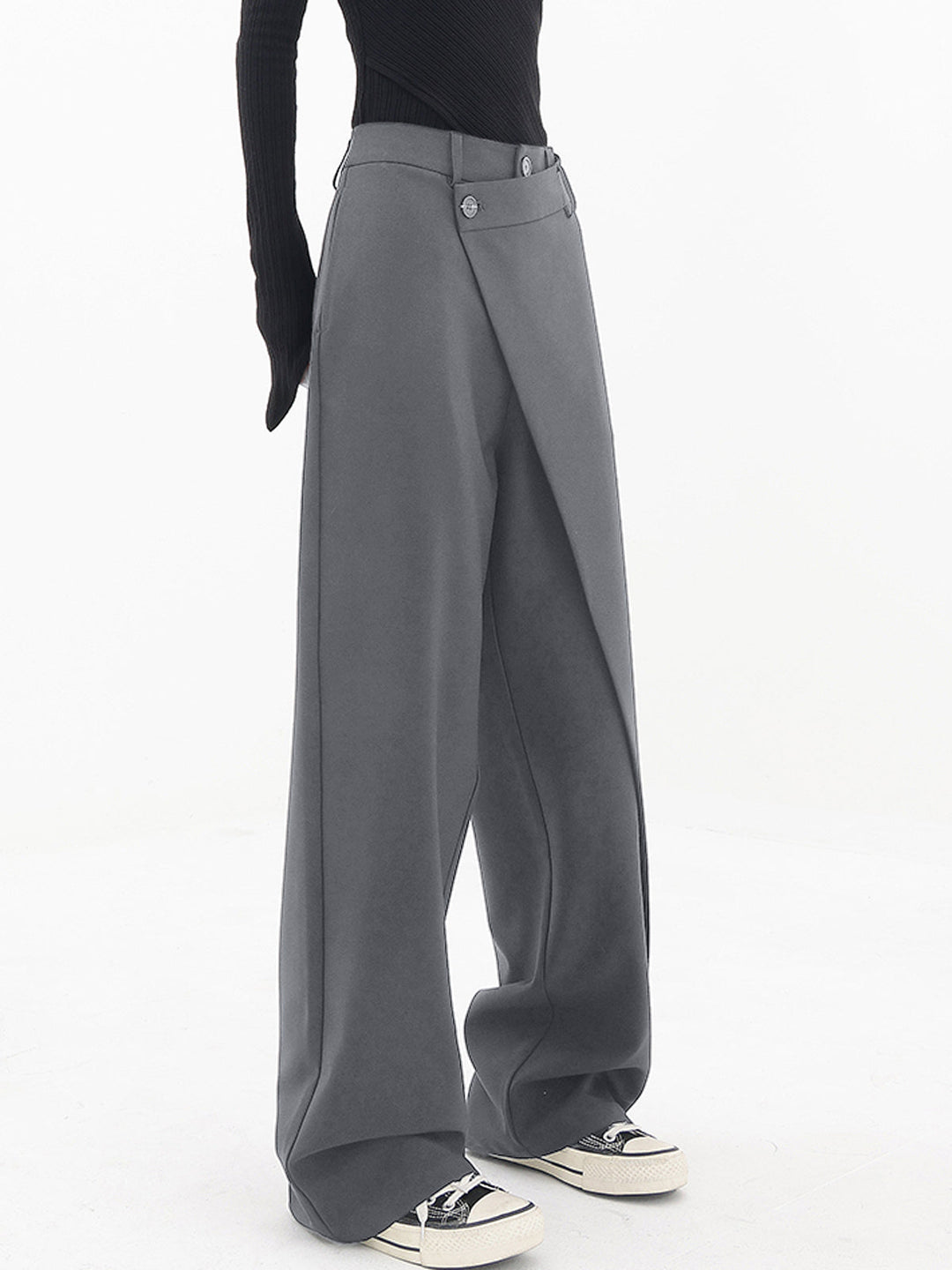 FREYA ASYMMETRIC SHIFT LONG PANTS