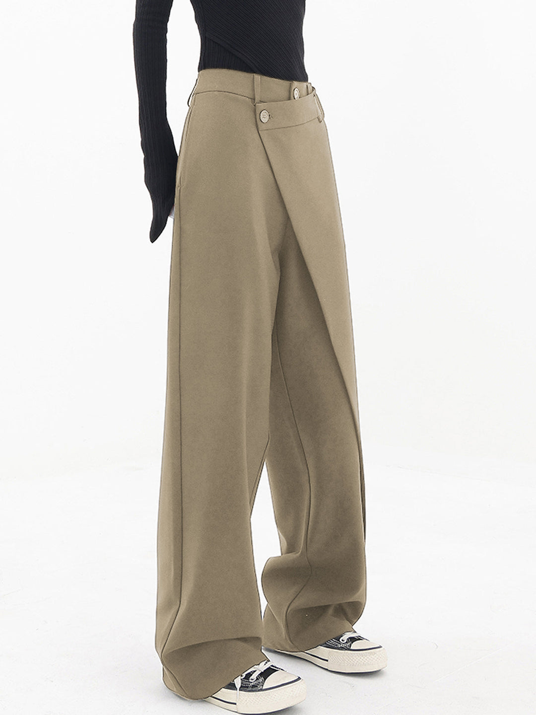 FREYA ASYMMETRIC SHIFT LONG PANTS