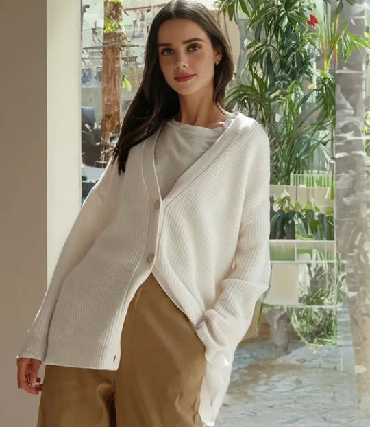 ANGIE - CLASSIC OVERSIZED CARDIGAN