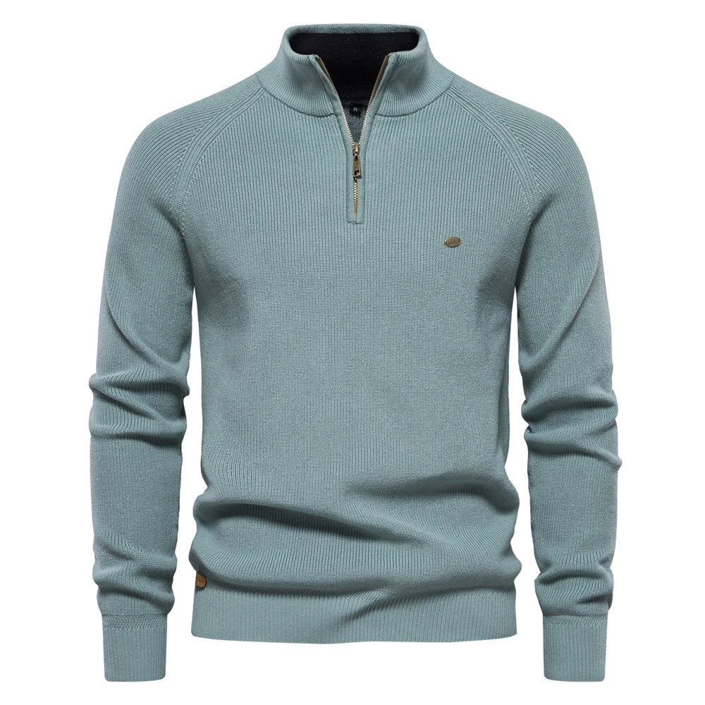 OWEN HALF ZIP SWEATER