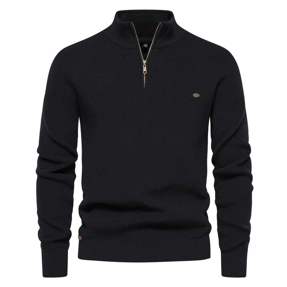 OWEN HALF ZIP SWEATER