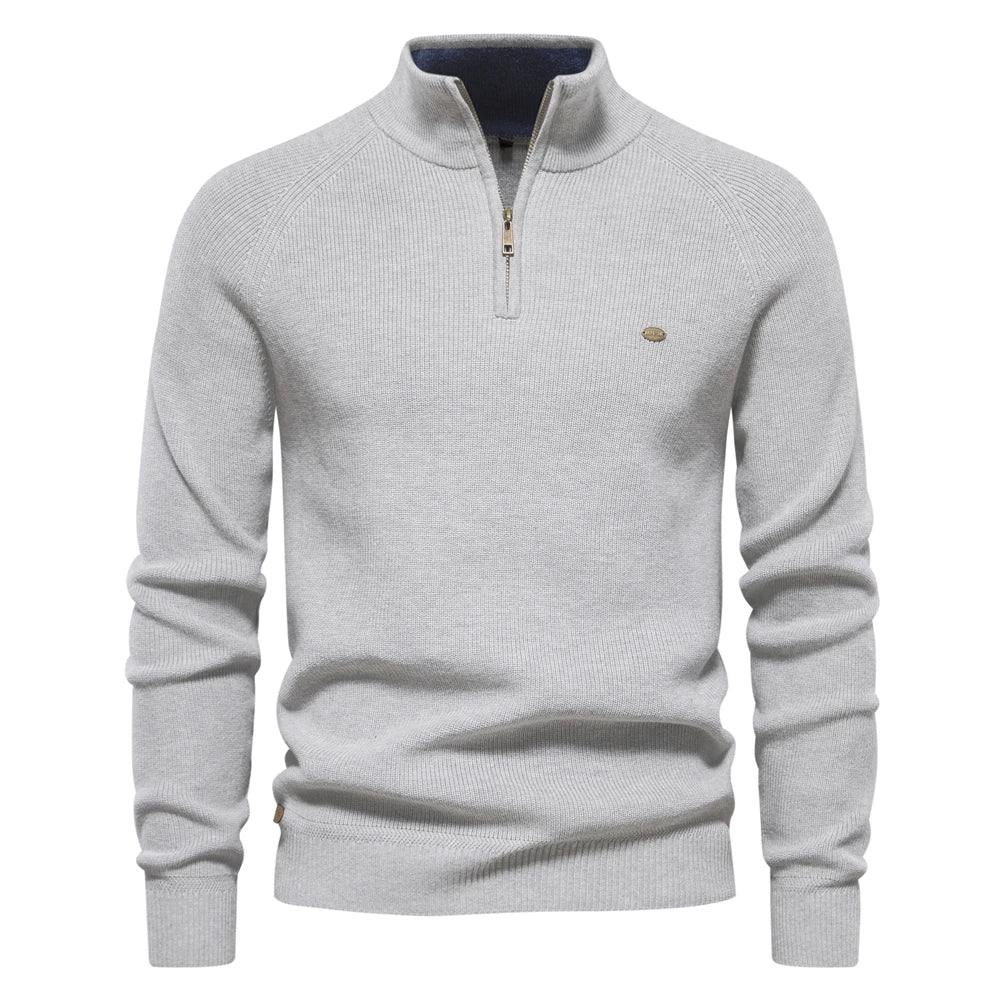 OWEN HALF ZIP SWEATER