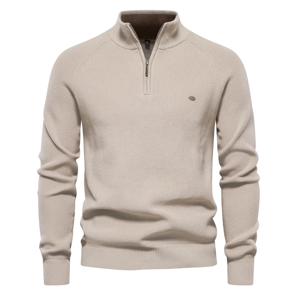 OWEN HALF ZIP SWEATER