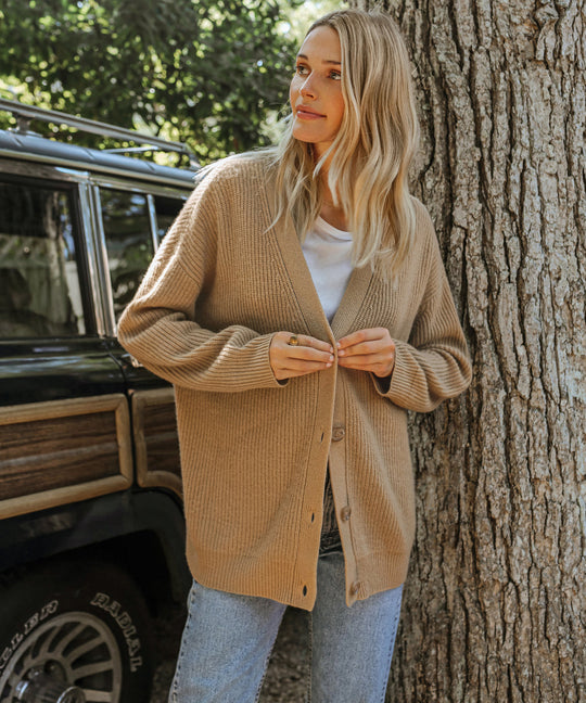 ANGIE - CLASSIC OVERSIZED CARDIGAN